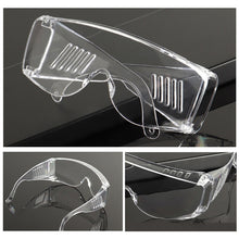 Load image into Gallery viewer, Women/Men PC-Safety Glasses Eye Protection Anti-Dust&amp;Shock Blocking splash Goggles Transparent Eyepiece Work Big Gafas