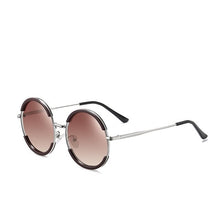 Load image into Gallery viewer, Women Polarized Sunglasses Men Round Alloy Frame Summer Style Unisex Sun Glasses UV400