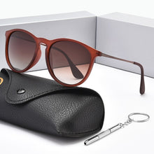 Load image into Gallery viewer, Women Polarized Korean Sunglasses Small Frame Round Driving Retro Outdoor Glasses Brand Design UV400 4171