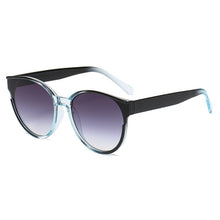 Carica l'immagine nel visualizzatore di Gallery, Women Retro Outdoor Oval Sunglasses Gradient Korean Round  Driving Sun Glasses Unisex UV400 Big Oculos feminino UV400