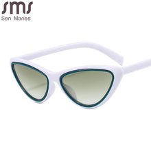 Load image into Gallery viewer, Women Sexy Cat Eye Sunglasses Steampunk Triangle Sun Glasses Men UV400 Goggle Shades Female Eyewear Gafas De Sol