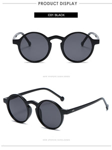 Yellow Round Sunglasses Women Vintage 2023 Classic Sun Glasses Shades
