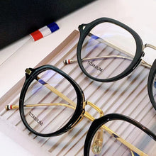 Load image into Gallery viewer, York Brand Handmade TB Prescription Acetate Alloy Myopia Big Square Glasses Frame Men&#39;s Optical Lenses