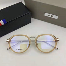 Load image into Gallery viewer, York Brand Handmade THOM Prescription Acetate Alloy Myopia Big Square Glasses Frame Men&#39;s Optical Lenses