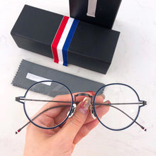 Carica l&#39;immagine nel visualizzatore di Gallery, York Brand Thom Eyeglasses Frame Men Women Round Sunglasses TB915 Myopia Optical Classical Glasses Frame For