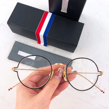 Carica l&#39;immagine nel visualizzatore di Gallery, York Brand Thom Eyeglasses Frame Men Women Round Sunglasses TB915 Myopia Optical Classical Glasses Frame For