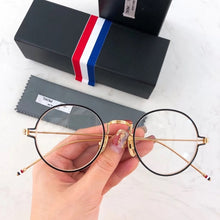Load image into Gallery viewer, York Brand Thom Eyeglasses Frame Retro Round TBX915 Myopia Men Women Titanium Alloy Gafas Optical Glasses With Original Box