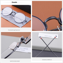 Load image into Gallery viewer, York Brand Thom Eyeglasses Frame Retro Round TBX915 Myopia Men Women Titanium Alloy Gafas Optical Glasses With Original Box