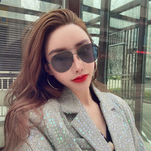Load image into Gallery viewer, York  Brand Trend Retro THOM BROWN Pilot Alloy High-Quality Blue Lens Sunglasses For Men And Women TB-2006