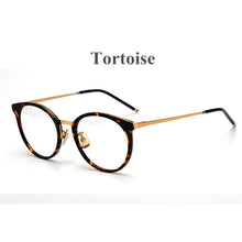 Load image into Gallery viewer, York Thom Brand Design Retro Round Eyeglasses Combination Glasses Frame Men Women Circle Prescription Optical gafas Oculos