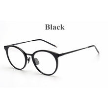 Load image into Gallery viewer, York Thom Brand Design Retro Round Eyeglasses Combination Glasses Frame Men Women Circle Prescription Optical gafas Oculos