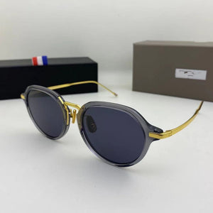 York Thom Brand Designer Eyeglasses Round Titanium Glasses Frame Optical Prescription Sunglasses For Men Women Gafas TBX421