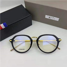 Load image into Gallery viewer, York Thom Brand Designer Eyeglasses Round Titanium Glasses Frame Optical Prescription Sunglasses For Men Women Gafas TBX421
