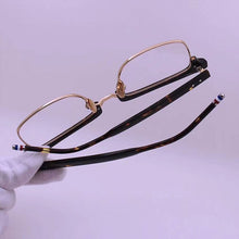 Carica l&#39;immagine nel visualizzatore di Gallery, York Thom Brand Designer Half Frame Glasses for Men Women Square Semi Rimless Eyeglasses Optical Prescription Eyewear TB006