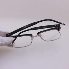 Carica l&#39;immagine nel visualizzatore di Gallery, York Thom Brand Designer Half Frame Glasses for Men Women Square Semi Rimless Eyeglasses Optical Prescription Eyewear TB006