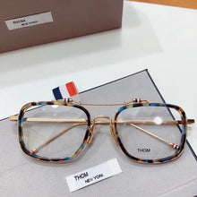 Load image into Gallery viewer, York Thom Brand Fashional Square Glasses Frame TBS816 Men Women Classic Double Beam Eyeglasses Optical Prescription Eyewear