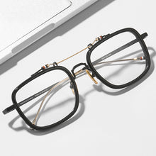 Load image into Gallery viewer, York Thom Brand Fashional Square Glasses Frame TBS816 Men Women Classic Double Beam Eyeglasses Optical Prescription Eyewear