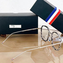 Load image into Gallery viewer, York Thom Brand Glasses Frame Men Women Square Alloy Acetate Prescription Eyeglasses Optical Eyewear With Original Box TB128