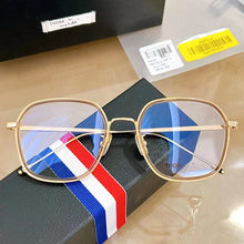 Load image into Gallery viewer, York Thom Brand Glasses Frame Men Women Square Alloy Acetate Prescription Eyeglasses Optical Eyewear With Original Box TB128