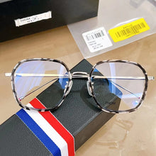 Load image into Gallery viewer, York Thom Brand Glasses Frame Men Women Square Alloy Acetate Prescription Eyeglasses Optical Eyewear With Original Box TB128