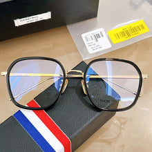 Load image into Gallery viewer, York Thom Brand Glasses Frame Men Women Square Alloy Acetate Prescription Eyeglasses Optical Eyewear With Original Box TB128