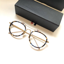 Load image into Gallery viewer, York Thom Brand Retro Round Glasses Frame TBS815 Men Women Double Beam Eyeglasses Optical Prescription With original Box