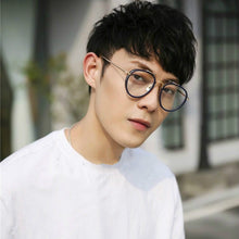 Load image into Gallery viewer, York Thom Brand Retro Round Glasses Frame TBS815 Men Women Double Beam Eyeglasses Optical Prescription With Original Box