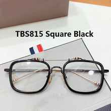 Load image into Gallery viewer, York Thom Brand Retro Round Glasses Frame TBS815 Men Women Double Beam Eyeglasses Optical Prescription With Original Box