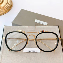 Load image into Gallery viewer, York Thom Brand Retro Round Glasses Frame TBS815 Men Women Double Beam Eyeglasses Optical Prescription With Original Box