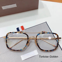 Load image into Gallery viewer, York Thom Brand Retro Round Glasses Frame TBS816 Men Women Double Beam Eyeglasses Optical Prescription With Original Box