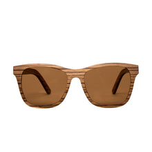 Load image into Gallery viewer, Zebra Wood Sunglasses Wood Polarized Sunglasses Men Women&#39;s Glasses Men UV400 Protection Eyewear Oculos de sol Wooden Box