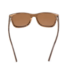 Load image into Gallery viewer, Zebra Wood Sunglasses Wood Polarized Sunglasses Men Women&#39;s Glasses Men UV400 Protection Eyewear Oculos de sol Wooden Box