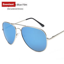 Carica l'immagine nel visualizzatore di Gallery, Occhiali da sole Zeontaat Occhiali da sole firmati Toad Mirror Color Film Occhiali da sole in metallo unisex Occhiali da viaggio per esterni 