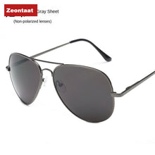 Carica l'immagine nel visualizzatore di Gallery, Occhiali da sole Zeontaat Occhiali da sole firmati Toad Mirror Color Film Occhiali da sole in metallo unisex Occhiali da viaggio per esterni 