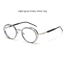 Load image into Gallery viewer, anti-blue computer glasses oval retro male metal  designer female round frame optical round frame glasses