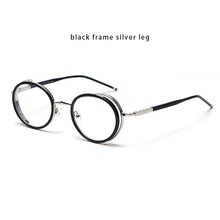 Load image into Gallery viewer, anti-blue computer glasses oval retro male metal  designer female round frame optical round frame glasses