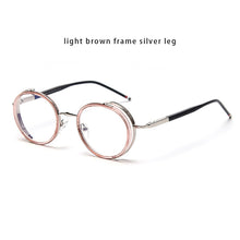 Load image into Gallery viewer, anti-blue computer glasses oval retro male metal  designer female round frame optical round frame glasses