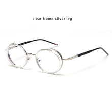 Load image into Gallery viewer, anti-blue computer glasses oval retro male metal  designer female round frame optical round frame glasses