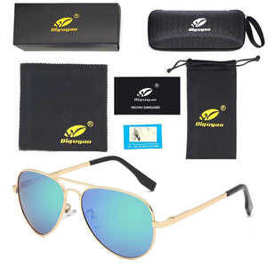 uv400  sunglasses women shades retro sunglasses Male Pilot black polarized men driving glasses Zonnebril