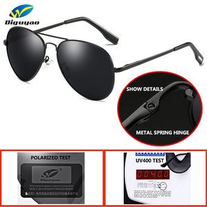 uv400  sunglasses women shades retro sunglasses Male Pilot black polarized men driving glasses Zonnebril