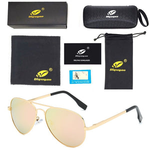 uv400  sunglasses women shades retro sunglasses Male Pilot black polarized men driving glasses Zonnebril