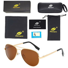 Load image into Gallery viewer, uv400  sunglasses women shades retro sunglasses Male Pilot black polarized men driving glasses Zonnebril