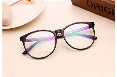 arrived Oval lens Frame Glasses Clear lens Optical Oculos de sol classic Women&Men glasses frame grau N741