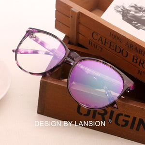 arrived Oval lens Frame Glasses Clear lens Optical Oculos de sol classic Women&Men glasses frame grau N741