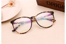 Carica l&#39;immagine nel visualizzatore di Gallery, arrived Oval lens Frame Glasses Clear lens Optical Oculos de sol classic Women&amp;Men glasses frame grau N741