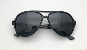 arriving  men sunglasses designer cats glasses 4125 black frame black lens 59mm 140