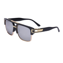 Load image into Gallery viewer, big frame brand sunglasses men&#39;s driving special sunglasses unisex retro personality leisure sunshade mirror