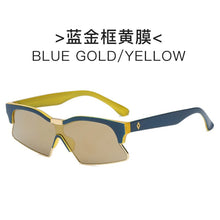 Load image into Gallery viewer, brand European and American conjoined design Sunglasses retro small frame irregular Sunglasses outdoor sports UV