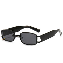 Load image into Gallery viewer, brand sunglasses men trendy personality  women wear earrings small square sunglasses women
