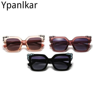cat eye Frame Sunglasses All-match Sunglasses Women Cross-border Classic Retro Sunglasses